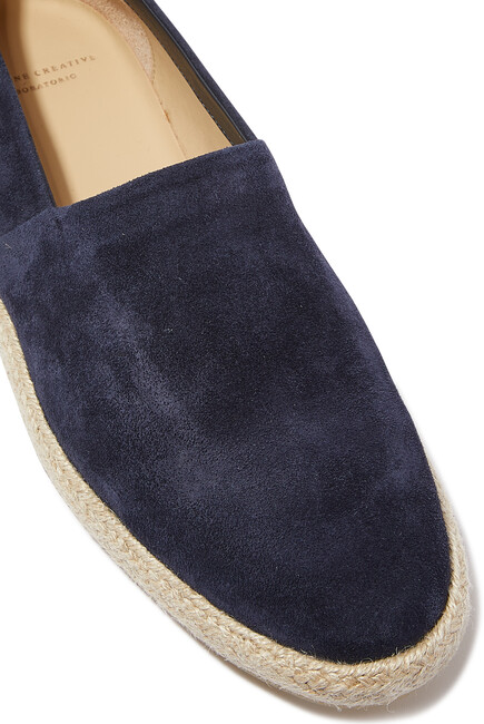 Roped 001 Suede Loafers